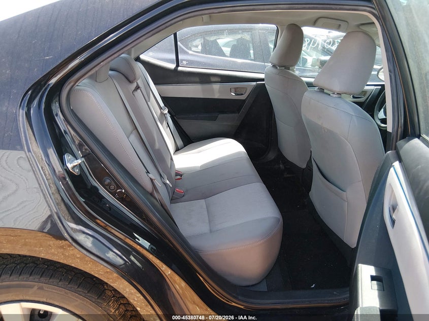 2016 TOYOTA COROLLA auction photo 8
