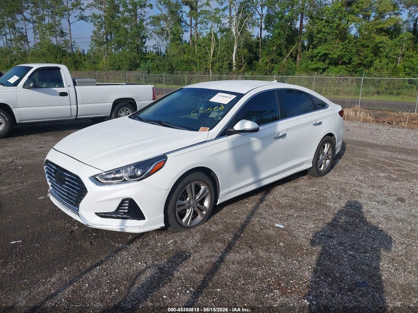 2018 Hyundai Sonata Sel 5NPE34AF1JH648197 photo 1