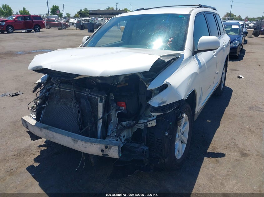2012 Toyota Highlander Base V6 5TDBK3EH2CS143455 photo 1