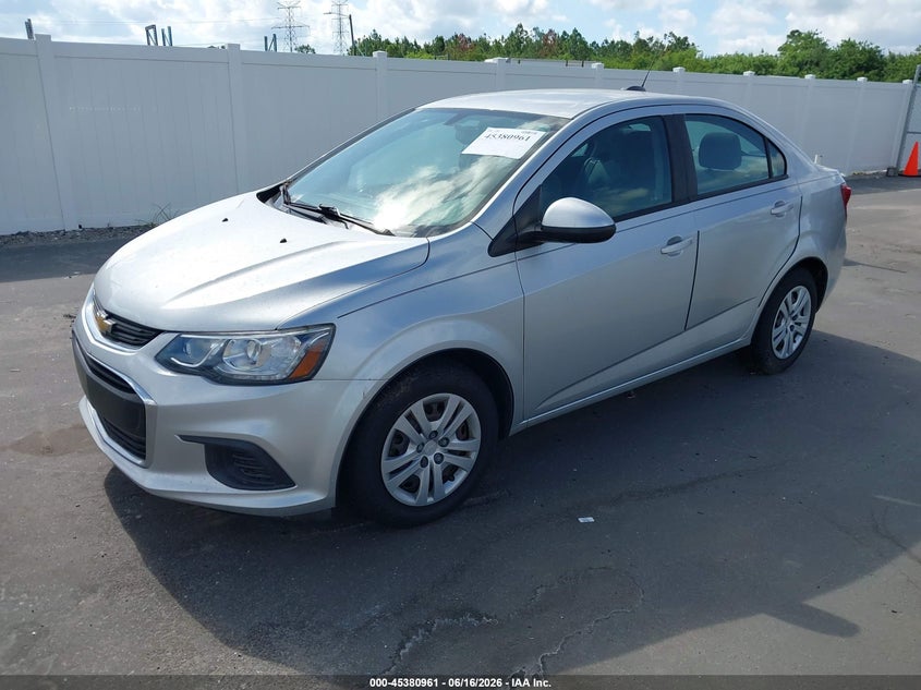 VIN 1G1JB5SH2J4111649 2018 CHEVROLET SONIC LS AUTO