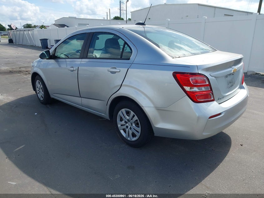 VIN 1G1JB5SH2J4111649 2018 CHEVROLET SONIC LS AUTO