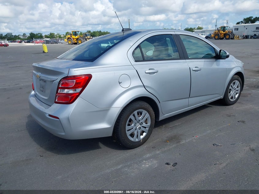 VIN 1G1JB5SH2J4111649 2018 CHEVROLET SONIC LS AUTO