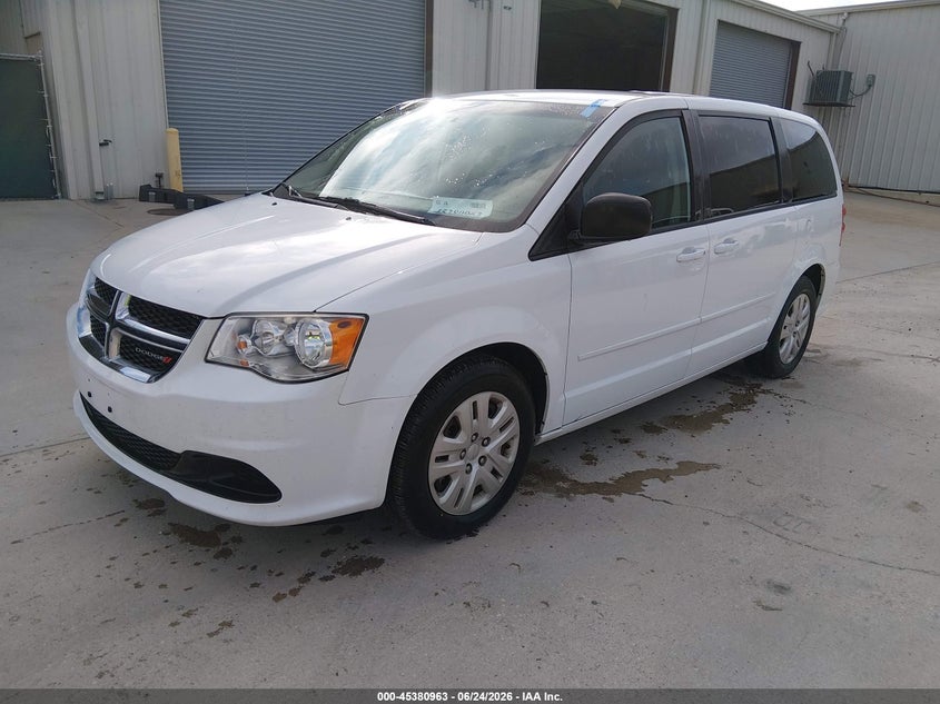 Vin: 2c4rdgbg3hr780513, lot: 45878958, dodge grand caravan se 20172