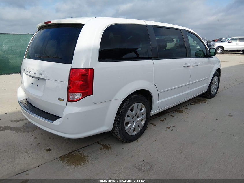 2017 DODGE GRAND CARAVAN auction photo 4