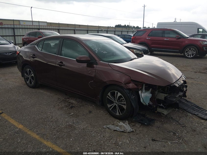 2021 NISSAN SENTRA auction photo 1