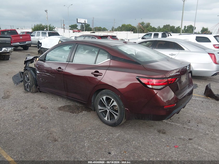 2021 NISSAN SENTRA auction photo 3