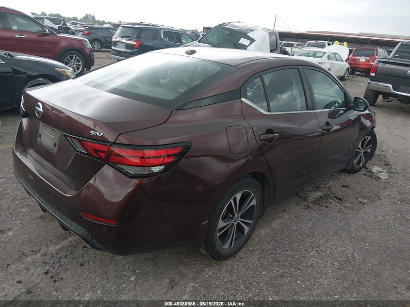 2021 NISSAN SENTRA auction photo 4