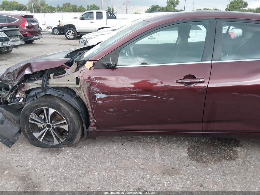 2021 NISSAN SENTRA auction photo 6