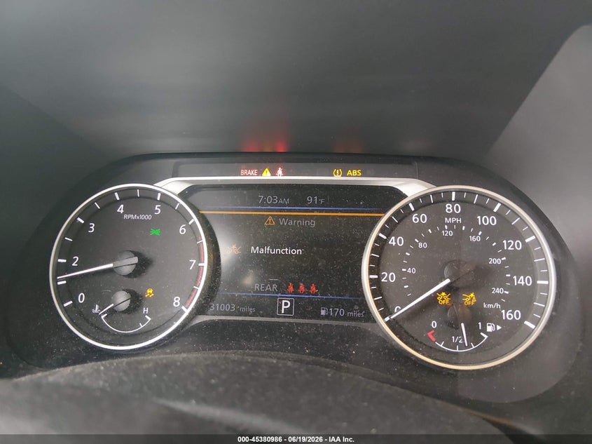 2021 NISSAN SENTRA auction photo 7