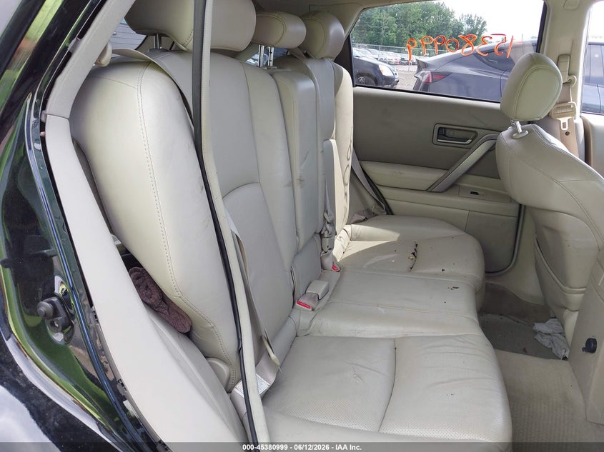 2004 Infiniti Fx35 VIN: JNRAS08WX4X223344 Lot: 45380999