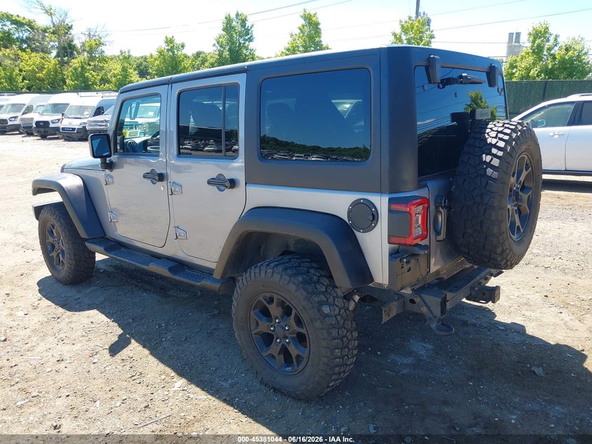JEEP WRANGLER UNLIMITED 2013 VIN 1C4HJWDGXDL543256