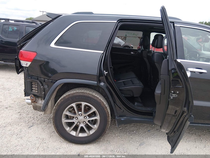 2016 Jeep Grand Cherokee Limited VIN: 1C4RJFBG0GC412056 Lot: 45381055