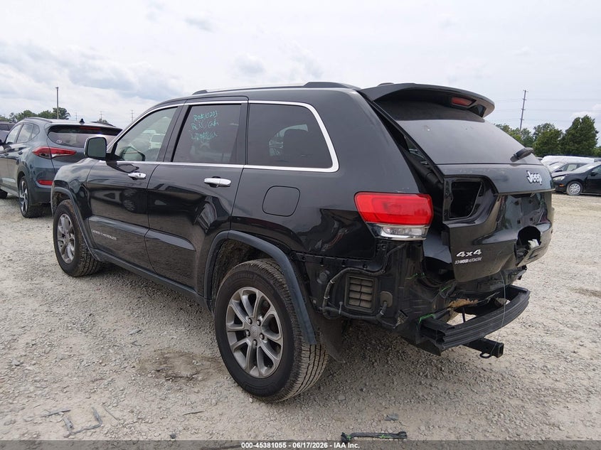 2016 JEEP GRAND CHEROKEE auction photo 3