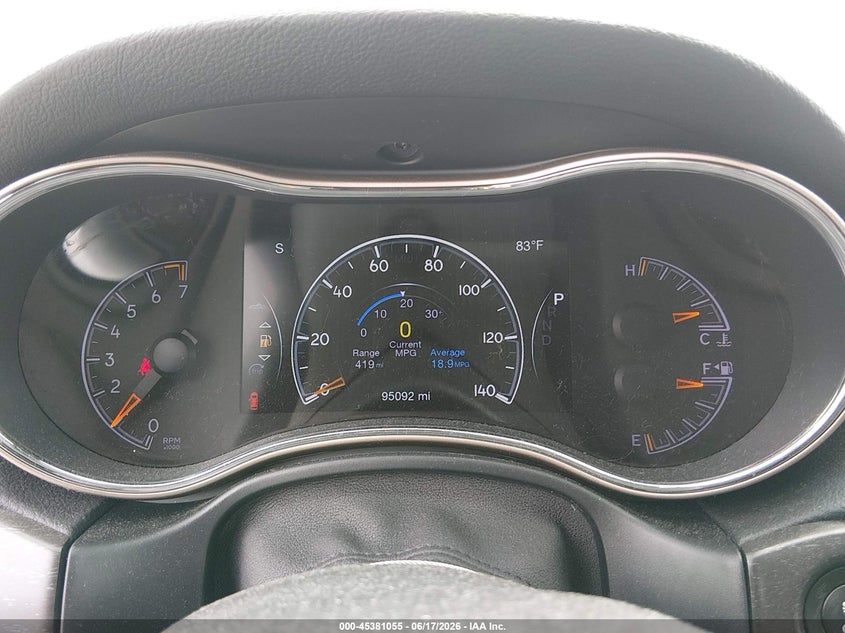 2016 JEEP GRAND CHEROKEE auction photo 7
