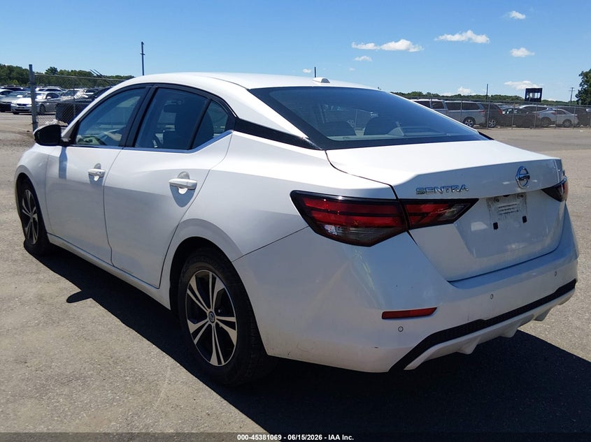 2020 NISSAN SENTRA auction photo 3