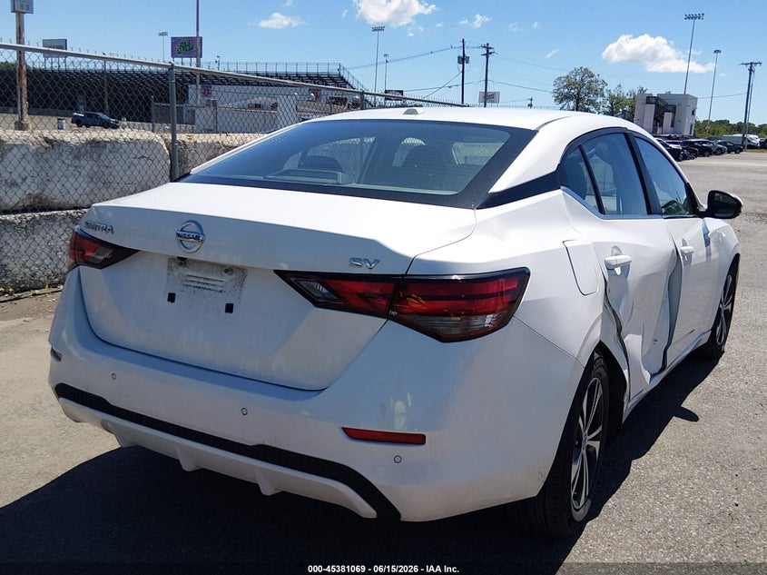 2020 NISSAN SENTRA auction photo 4