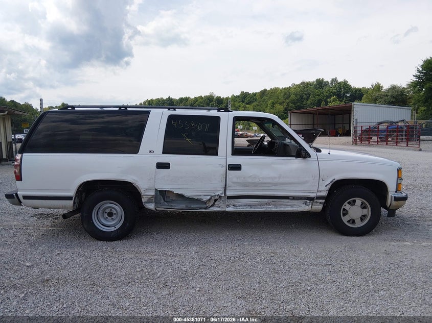 CHEVROLET SUBURBAN 1999 VIN 3GNEC16R0XG237433