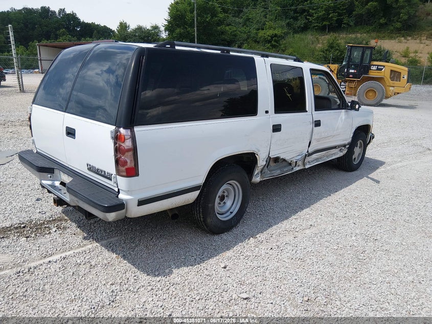 CHEVROLET SUBURBAN 1999 VIN 3GNEC16R0XG237433