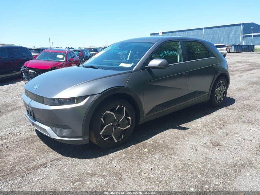 Vin: km8kndaf1nu053919, lot: 45879088, hyundai ioniq 5 sel 20222