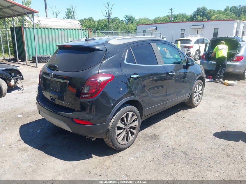Vin: kl4cjasb6kb906475, lot: 45879093, buick encore fwd preferred 20194