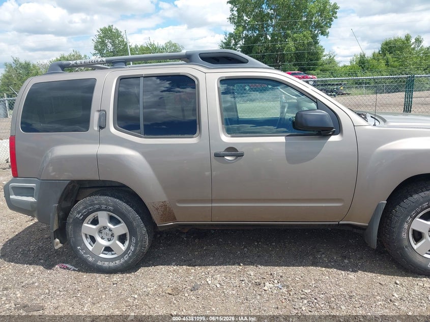 2007 Nissan Xterra S VIN: 5N1AN08W27C529601 Lot: 45381099
