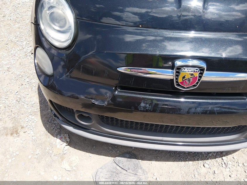 2013 Fiat 500 Abarth VIN: 3C3CFFFH0DT514200 Lot: 45381113
