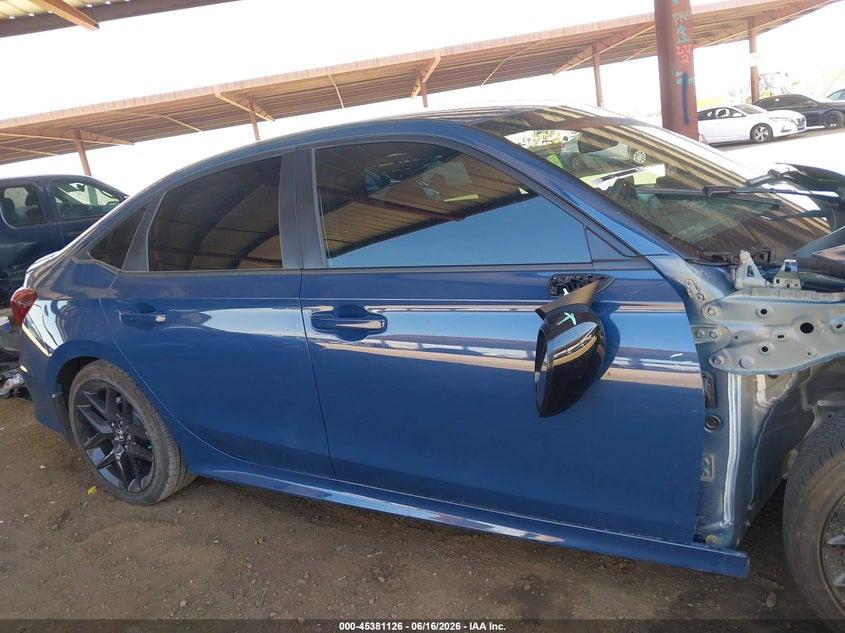 2026 Honda Civic Sport VIN: 2HGFE2F53TH534489 Lot: 45381126