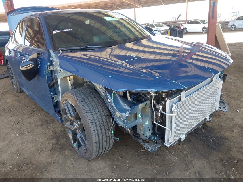2026 Honda Civic Sport VIN: 2HGFE2F53TH534489 Lot: 45381126