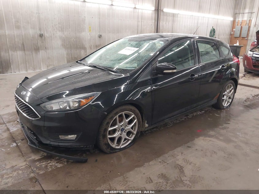 Vin: 1fadp3k29fl375122, lot: 45879123, ford focus se 20152