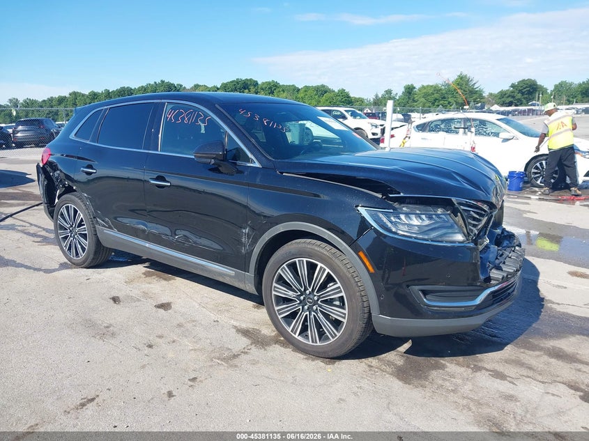 Vin: 2lmpj9jp9hbl43430, lot: 45879130, lincoln mkx black label 2017 img_1