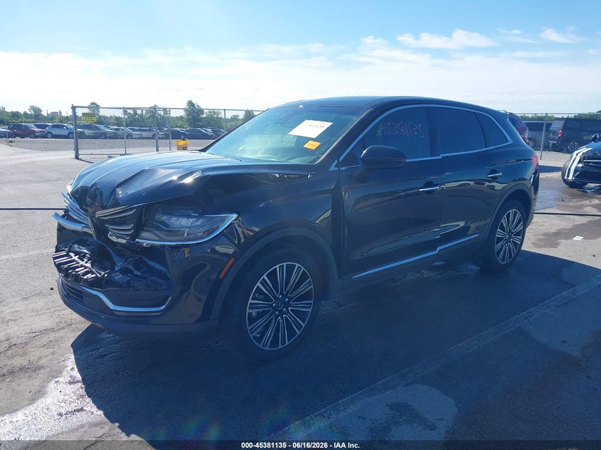 Vin: 2lmpj9jp9hbl43430, lot: 45879130, lincoln mkx black label 20172