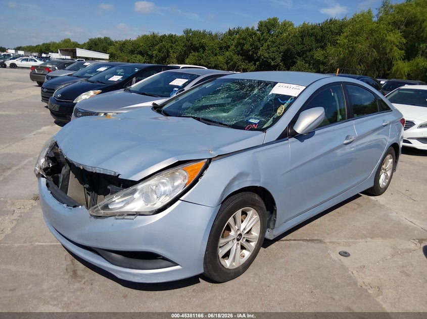2014 Hyundai Sonata Gls 5NPEB4AC4EH900829 photo 1