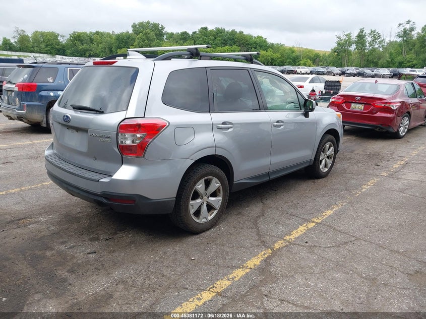 2016 SUBARU FORESTER — zdjęcie 4