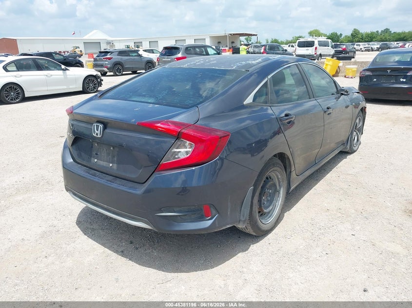 VIN 2HGFC2F61KH505019 2019 HONDA CIVIC LX