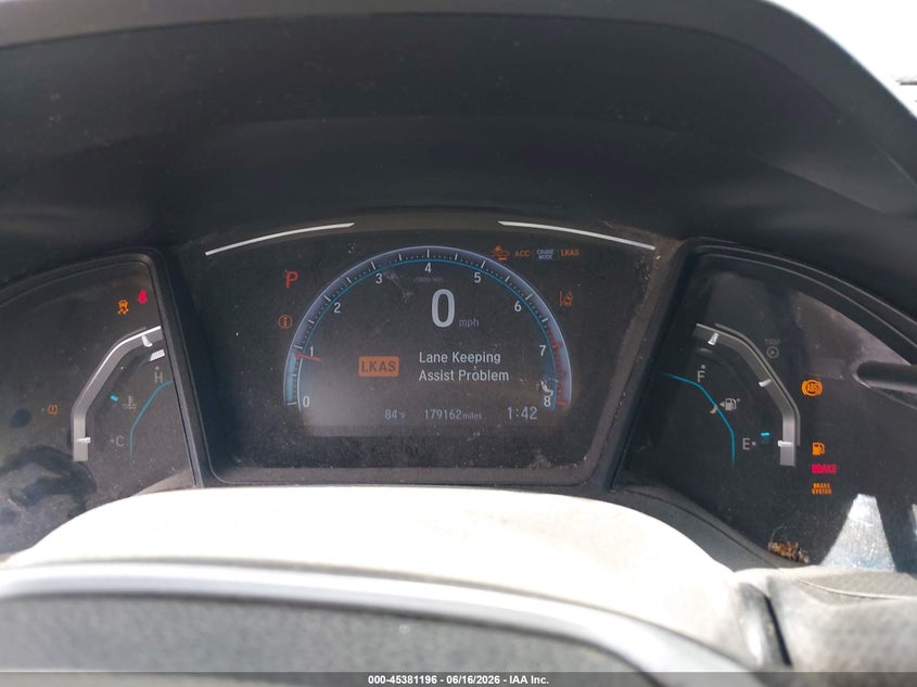 VIN 2HGFC2F61KH505019 2019 HONDA CIVIC LX