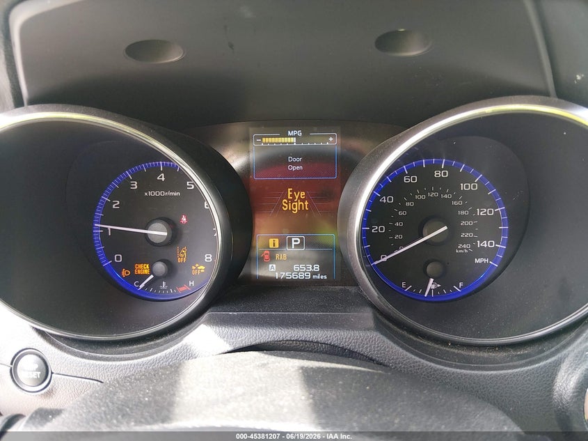 2017 SUBARU OUTBACK SPORT UTILITY VEHICLE 2.5L H-4 DOHC, VVT, 175HP