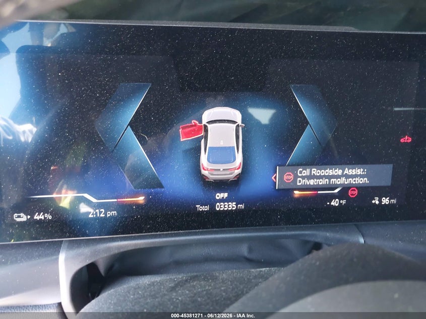 2025 BMW I4 Gran Coupe Edrive40 VIN: WBY23HD01SFU94229 Lot: 45381271