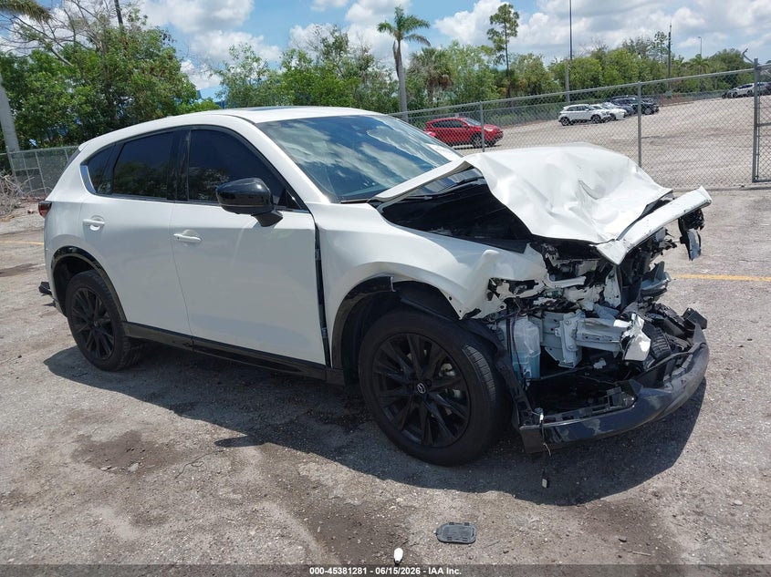 Vin: jm3kfbayxs0552994, lot: 45879276, mazda cx-5 2.5 carbon turbo 2025 img_1