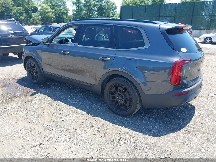 2021 KIA TELLURIDE auction photo 3