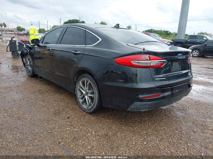 2019 FORD FUSION auction photo 3