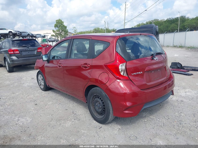 Vin: 3n1ce2cp4jl354890, lot: 45879344, nissan versa note sv 20183