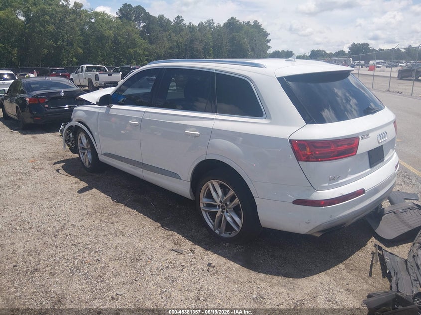 Vin: wa1vaaf72jd020249, lot: 45879352, audi q7 3.0t premium 20183