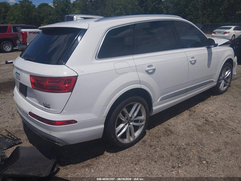 Vin: wa1vaaf72jd020249, lot: 45879352, audi q7 3.0t premium 20184