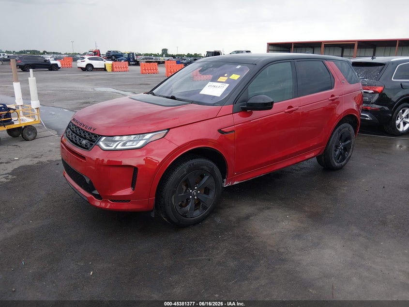 2020 LAND ROVER DISCOVERY SPORT auction photo 2