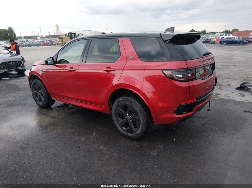 2020 LAND ROVER DISCOVERY SPORT auction photo 3