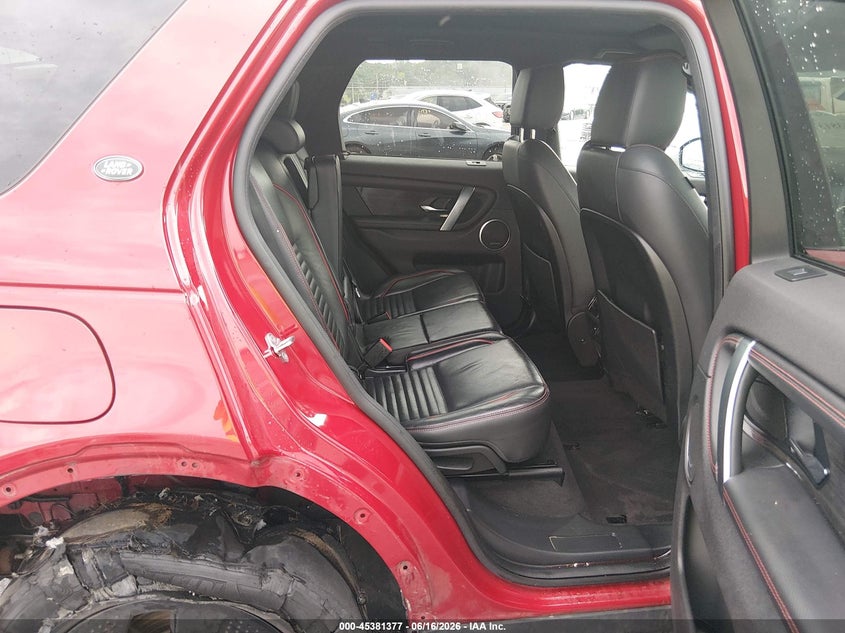 2020 LAND ROVER DISCOVERY SPORT auction photo 8