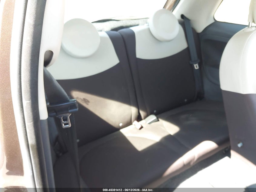 2012 Fiat 500 Pop VIN: 3C3CFFAR8CT330640 Lot: 45381412