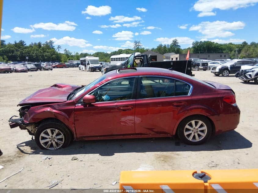 2012 Subaru Legacy 2.5I Premium VIN: 4S3BMBH66C3009693 Lot: 45381427
