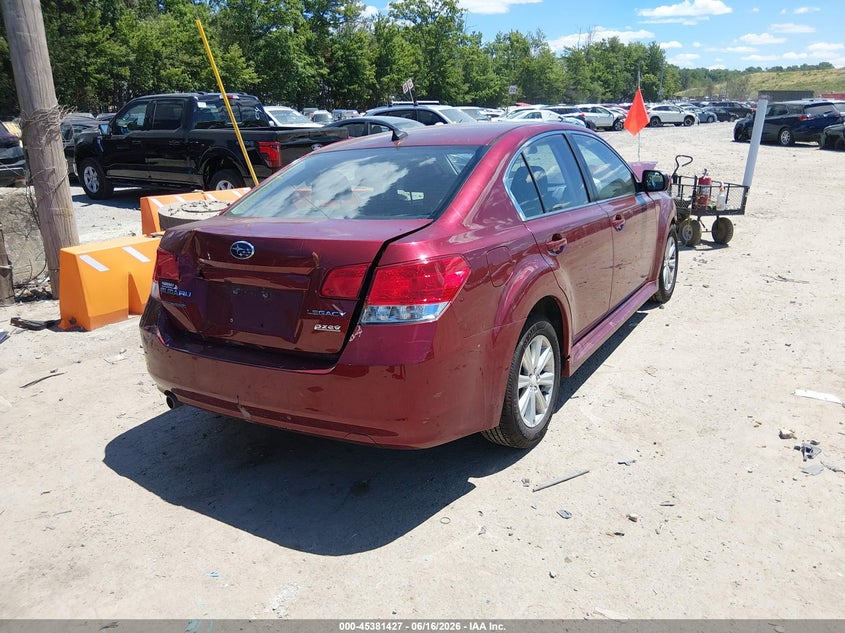 Vin: 4s3bmbh66c3009693, lot: 45879422, subaru legacy 2.5i premium 20124