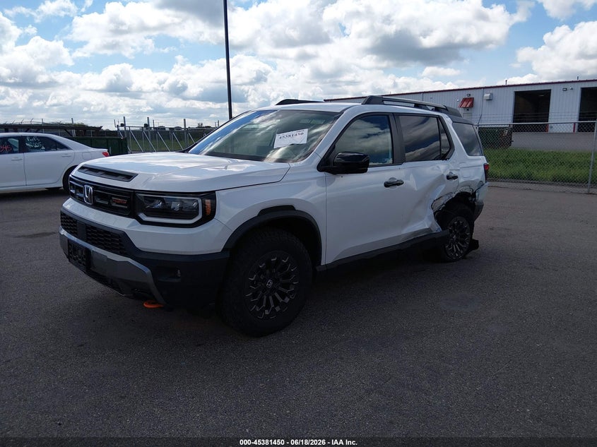 Vin: 5fnyf9h5xtb014032, lot: 45879445, honda passport awd trailsport/awd trailsport blackout 20262